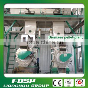 With CE,ISO Certificate Biomass sawdust wood pellet making line with CE ISO