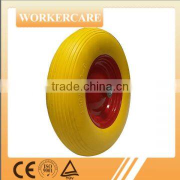 4.00-8 anti-puncture PU foam wheel for wheel barrow