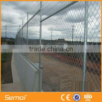 multi specification chain link fence for tennis court