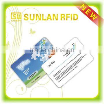 PVC RFID Magnetic Strip Business Card for Membership Promotion System