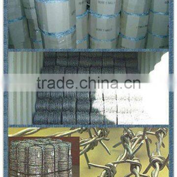 BWG12*14 barbed wire/ galvanized barbed wire/razor barbed wire mesh