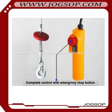 220V PA 300kg Mobile Mini Electric Hoist Winch photo-5