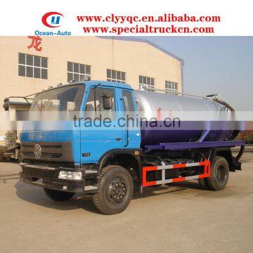 Dongfeng 8cbm Sewage Vacuum Tank Truck System photo-4