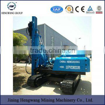 hydraulic hammer press guardrail post highway safety pile driver