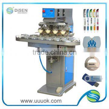 Four color pad printing machine