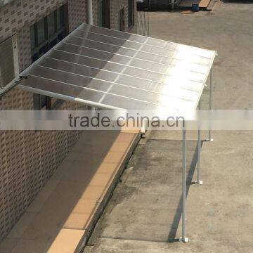 Sturdy Aluminium Frame Hollow Polycarbonate Balcony Waterproof Canopy Patio Covers photo-3