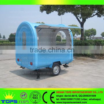 Mini Food Cart Mobile Catering Van Fast Trailer Truck Tricycle