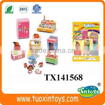 3D Paper Puzzle Castle Building Designs Intelligent Toys for Kids 66pcs photo-2