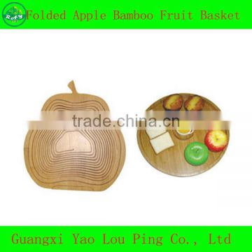 Fruit Storage Foldable Bamboo Basket