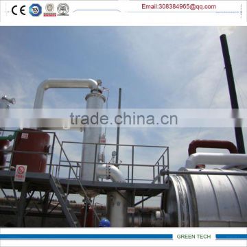 environmental Distillation equipment for pyrolysis oil refining from waste tyres