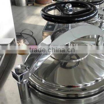 Pulse Vacuum Automatic Laboratory Autoclave VA-SV Hand Wheel Type Steam Sterilization-Bluestone Autoclave photo-4