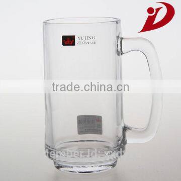 best selling Yujing beer glass mug with handle