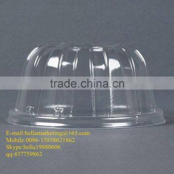 Clear High Dome Lid for ice cream, parfaits, fruit salads, sundaes