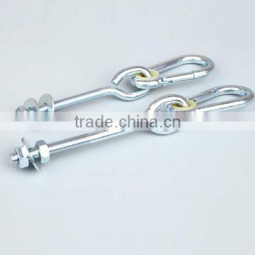 China Hardware 6*80 Heavy Duty CE Forged Galvanized Iron Snap Hook photo-5