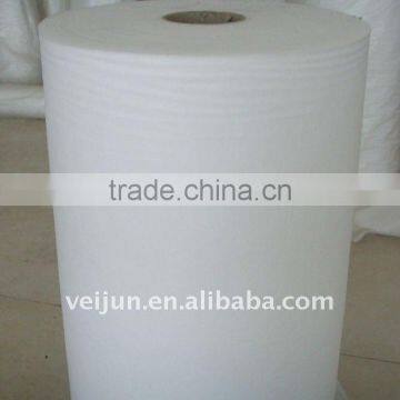 White Nonwoven Fabric, 100% New Raw Material