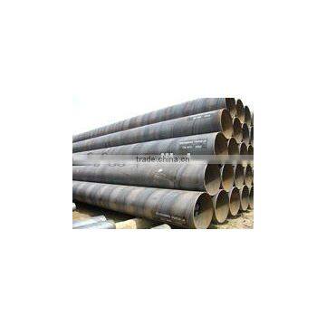 Spiral welded steel pipe