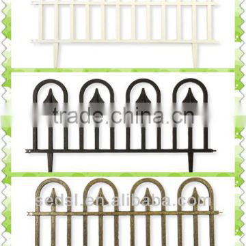 plastic decorative fence,removable plastic fence,garden fence