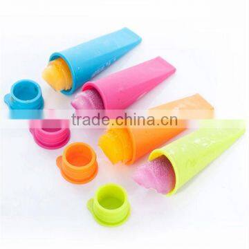 Custom color popular silicone ice pop mold