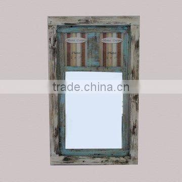 wall art with frame and mirror function
