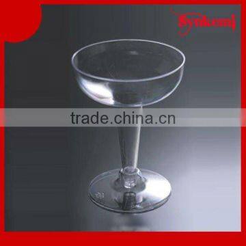 Cheap disposable plastic red wine goblets