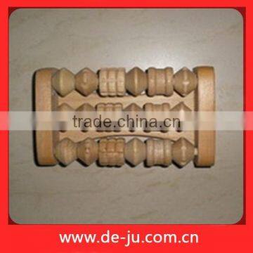 Wheels Body Care Back Scrubber Small Wood Massager photo-2
