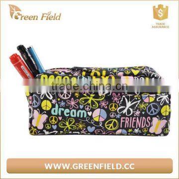 Canvas Student Pencil Case, Fancy Pencil Case, Pen Bag