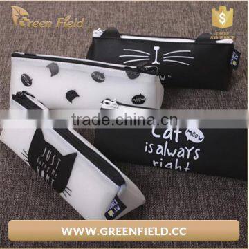 Multifunctional pu Pencil Case for Lady Fashioable photo-4