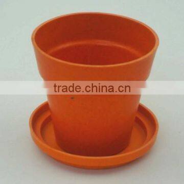Eco-friendly Flower Pot,home Decoration,Bamboo Plant Flower Pot photo-2