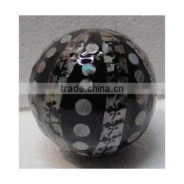 High quality best selling mother of pearl round decor ball