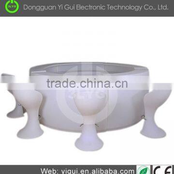 Led Light Wholesale Cocktail Tables Modern Shape Party Cocktail Tables and Chairs photo-2