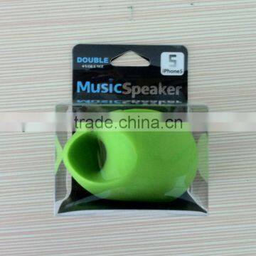Egg Shaped Silicone Loudspeaker for Mobile Phone photo-2