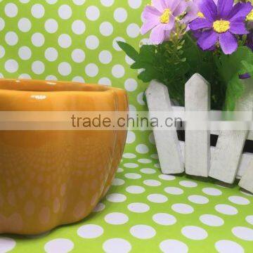 China on Sale Stocked Pumpkin Shape Bowl Ceramic Soup Bowls photo-3