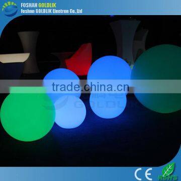 Ball shape colored high power led ball light outdoor garden decorative GKB-060RT