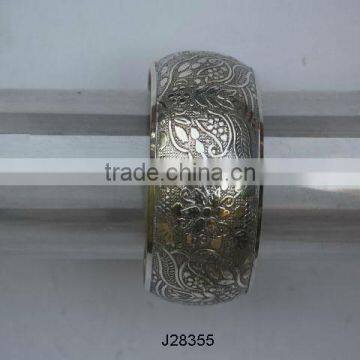 Silver Plated Brass Bracelets with patterns