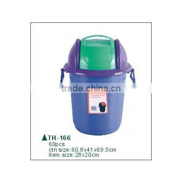 Plastic waste bin garbage dustbin trash can