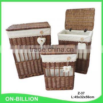 Cheap wicker novelty laundry basket