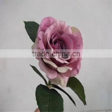 artificial silk flower single Paris rose bud