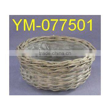 Bowl Shape Willow Bonsai Flower Pot