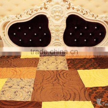 HOT SALE!!!!! HAND EMBROIDERED BLANKET WITH PILLOW CASES