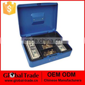 451501 Money Safe Deposit Box Metal Home Security Key Cash Coin Box