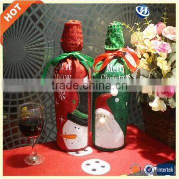 2017 best selling gift set christmas bottle cover in stock