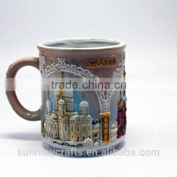 Wholesale Custom High Quality Russia MOSCOW Souvenir Ceramic Cup for Sale photo-2