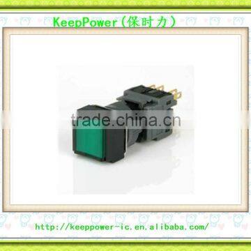 F16-321G latching single pole push button switch opening and closing start switch 16MM IP65