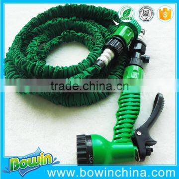 Dark Green Expandable Garden Hose With Aluninum Connector photo-3