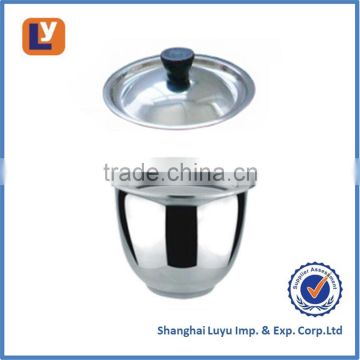 Stainless Steel Oil Pot With Lid