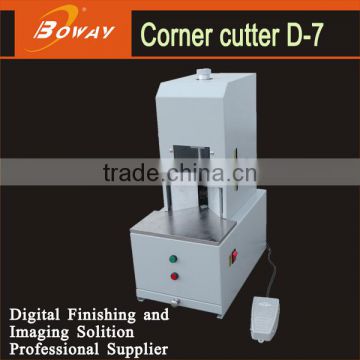 Boway D-7 round corner cutting machine