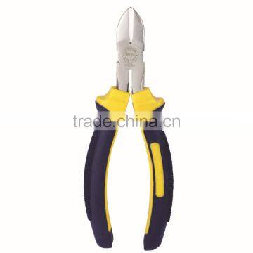 6"European style Diagonal cutting plier isolated cutting pliers