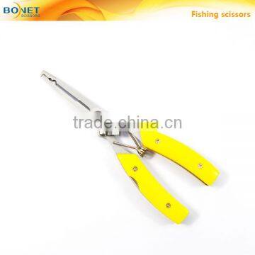 S91006 FDA Qualified 6-1/2" Curved Stainless Steel Fish Cutting Scissors photo-6