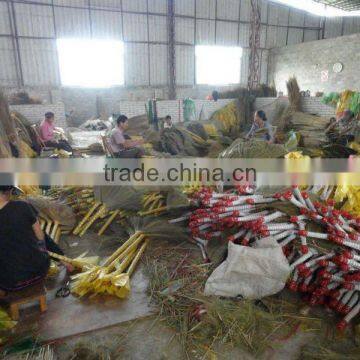 Hot Sale India Grass Broom With Stick photo-4