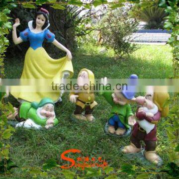 Garden Decoration; Life Size Fiberglass Cushow Statue photo-3